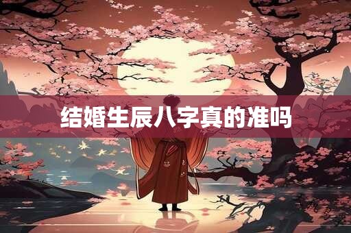 结婚生辰八字真的准吗