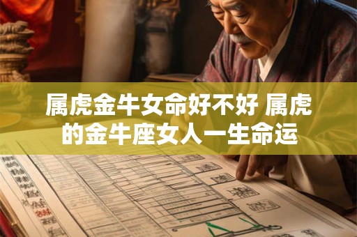 属虎金牛女命好不好 属虎的金牛座女人一生命运