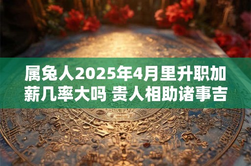 属兔人2025年4月里升职加薪几率大吗 贵人相助诸事吉祥