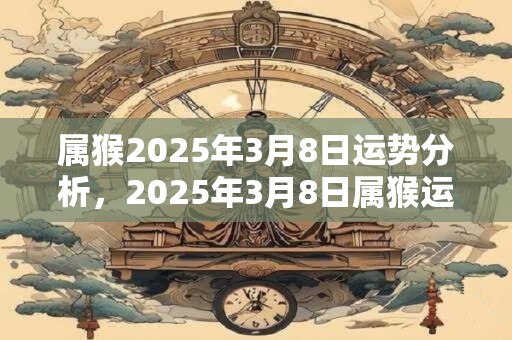 属猴2025年3月8日运势分析，2025年3月8日属猴运气详解