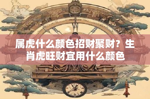 属虎什么颜色招财聚财?生肖虎旺财宜用什么颜色 属虎什么颜色招财聚财?生肖虎旺财宜用什么颜色