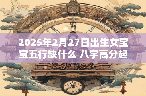 2025年2月27日出生女宝宝五行缺什么 八字高分起名字