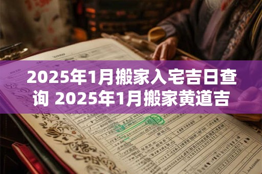 2025年1月搬家入宅吉日查询 2025年1月搬家黄道吉日
