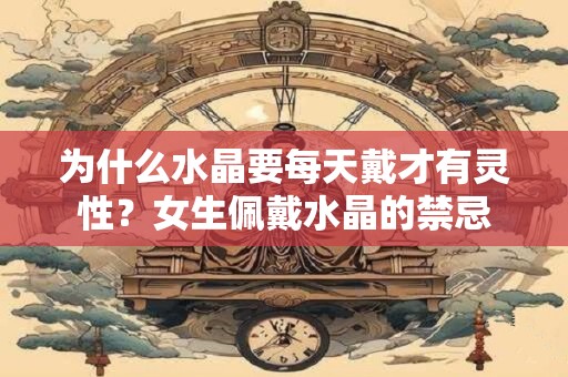 为什么水晶要每天戴才有灵性？女生佩戴水晶的禁忌