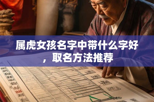 属虎女孩名字中带什么字好，取名方法推荐