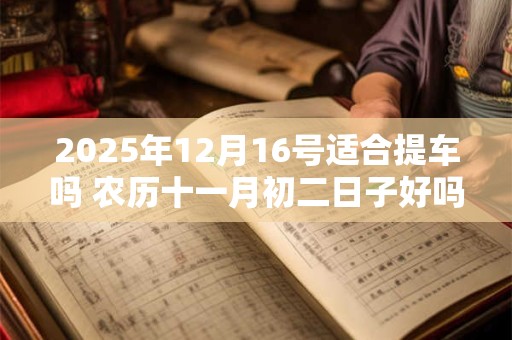 2025年12月16号适合提车吗 农历十一月初二日子好吗
