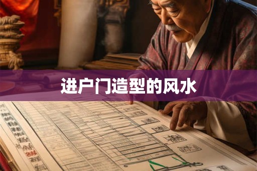 进户门造型的风水
