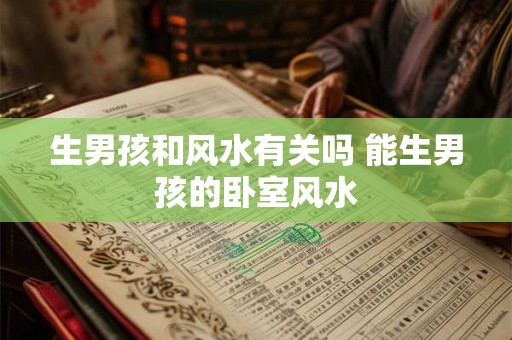 生男孩和风水有关吗 能生男孩的卧室风水