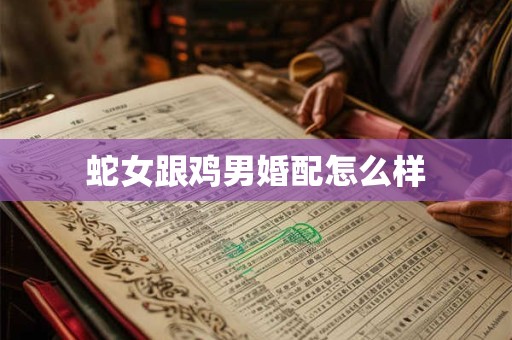 蛇女跟鸡男婚配怎么样