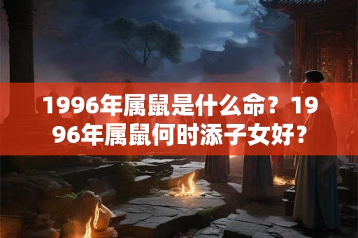 1996年属鼠是什么命？1996年属鼠何时添子女好？