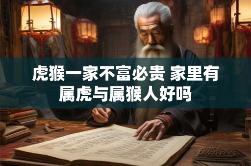 虎猴一家不富必贵 家里有属虎与属猴人好吗