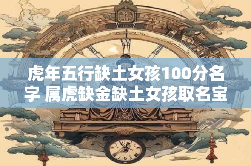 虎年五行缺土女孩100分名字 属虎缺金缺土女孩取名宝典