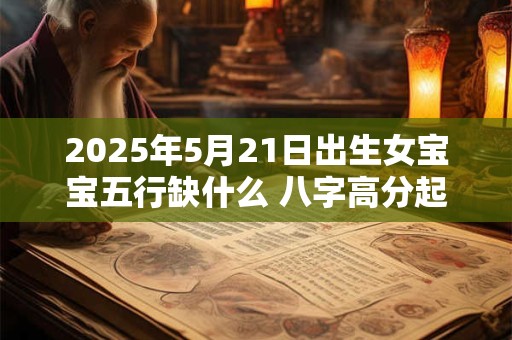 2025年5月21日出生女宝宝五行缺什么 八字高分起名字