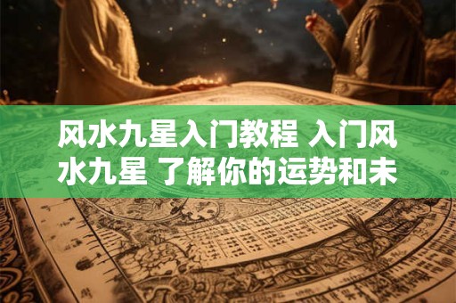 风水九星入门教程 入门风水九星 了解你的运势和未来！