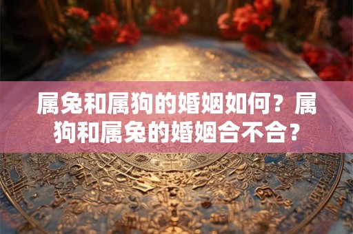 属兔和属狗的婚姻如何?属狗和属兔的婚姻合不合? 属兔和属狗的婚姻如何?属狗和属兔的婚姻合不合?