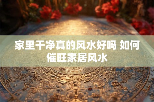 家里干净真的风水好吗 如何催旺家居风水