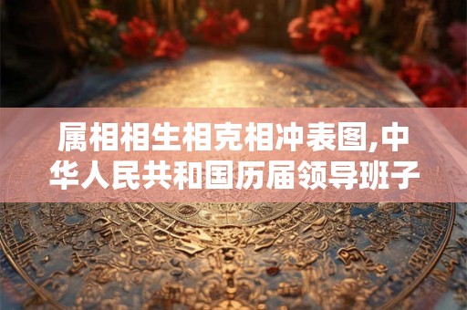属相相生相克相冲表图,中华人民共和国历届领导班子