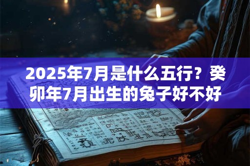 2025年7月是什么五行？癸卯年7月出生的兔子好不好