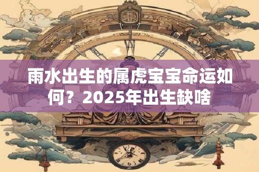 雨水出生的属虎宝宝命运如何？2025年出生缺啥