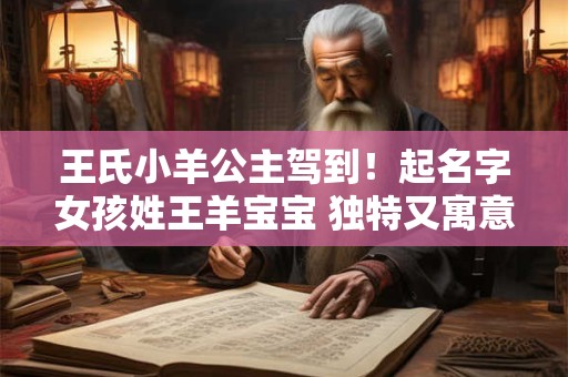王氏小羊公主驾到！起名字女孩姓王羊宝宝 独特又寓意深远