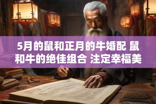 5月的鼠和正月的牛婚配 鼠和牛的绝佳组合 注定幸福美满！