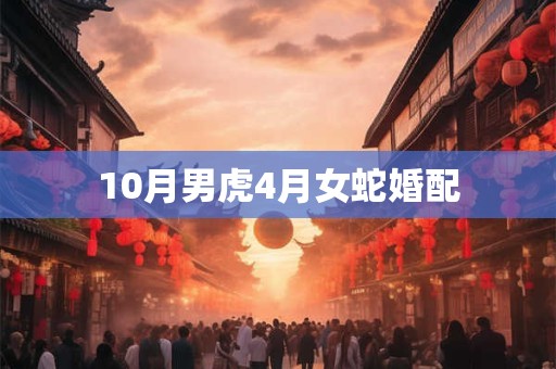 10月男虎4月女蛇婚配