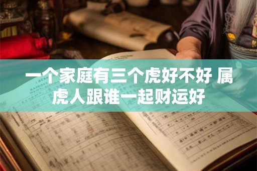 一个家庭有三个虎好不好 属虎人跟谁一起财运好