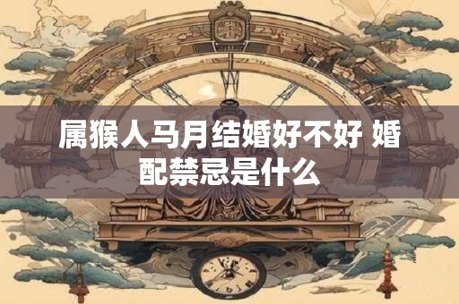 属猴人马月结婚好不好 婚配禁忌是什么