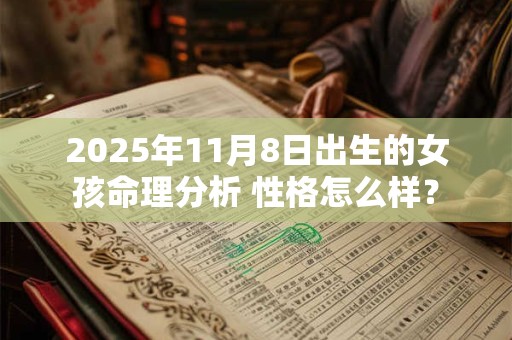2025年11月8日出生的女孩命理分析 性格怎么样？