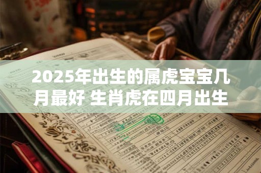 2025年出生的属虎宝宝几月最好 生肖虎在四月出生一生逍遥