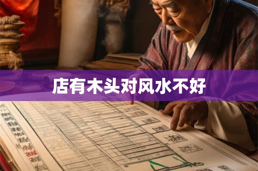 店有木头对风水不好