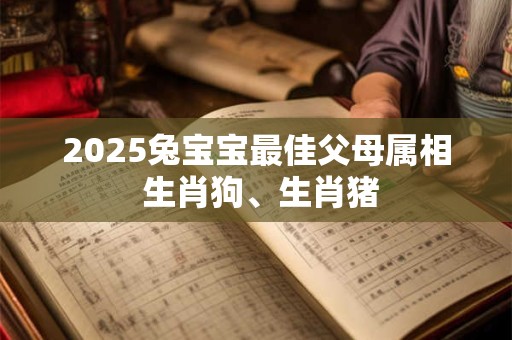 2026兔宝宝最佳父母属相 生肖狗、生肖猪