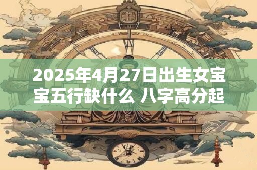 2025年4月27日出生女宝宝五行缺什么 八字高分起名字