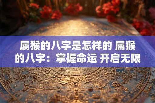 属猴的八字是怎样的 属猴的八字：掌握命运 开启无限可能！
