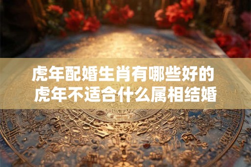 虎年配婚生肖有哪些好的 虎年不适合什么属相结婚