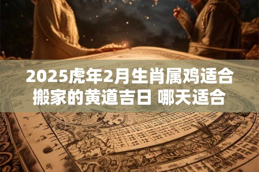 2025虎年2月生肖属鸡适合搬家的黄道吉日 哪天适合搬新家