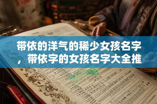 带依的洋气的稀少女孩名字，带依字的女孩名字大全推荐