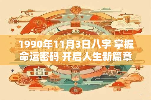 1990年11月3日八字 掌握命运密码 开启人生新篇章！