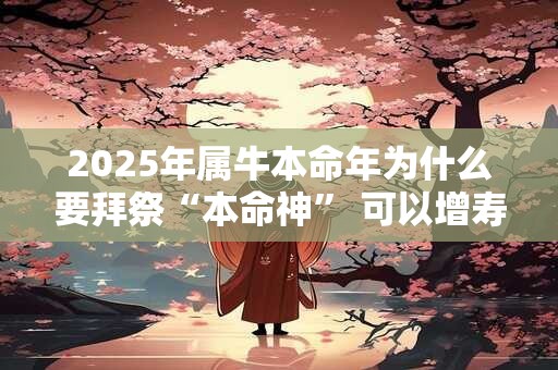2025年属牛本命年为什么要拜祭“本命神” 可以增寿吗