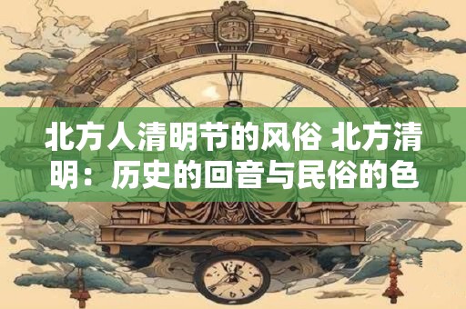 北方人清明节的风俗 北方清明：历史的回音与民俗的色彩