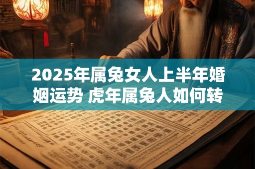 2025年属兔女人上半年婚姻运势 虎年属兔人如何转运