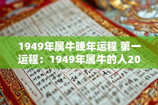 1949年属牛晚年运程 第一运程：1949年属牛的人2014年运程