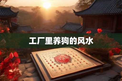 工厂里养狗的风水