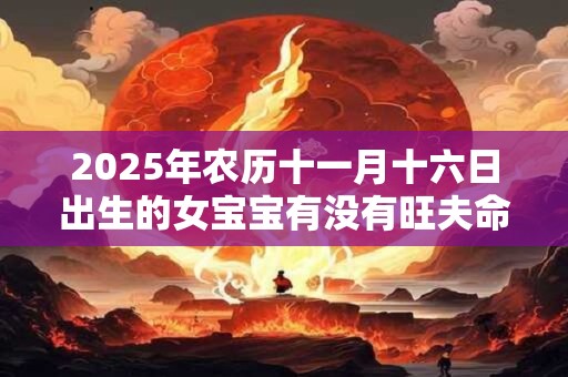 2025年农历十一月十六日出生的女宝宝有没有旺夫命