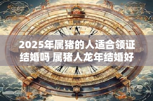 2025年属猪的人适合领证结婚吗 属猪人龙年结婚好不好