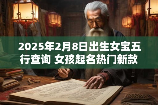 2025年2月8日出生女宝五行查询 女孩起名热门新款