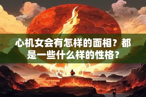 心机女会有怎样的面相？都是一些什么样的性格？