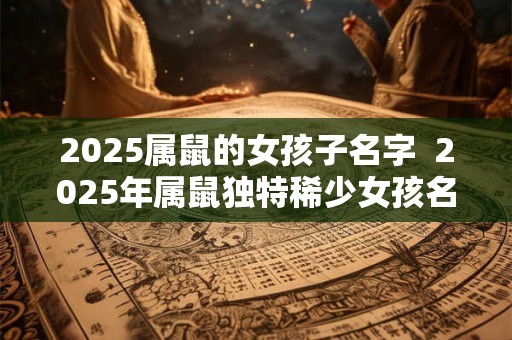 2025属鼠的女孩子名字  2025年属鼠独特稀少女孩名字大全
