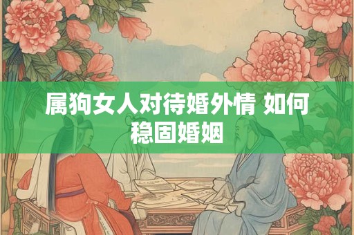 属狗女人对待婚外情 如何稳固婚姻