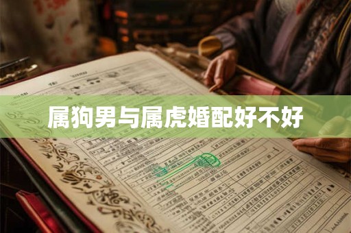 属狗男与属虎婚配好不好